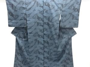 扇模様小紋着物